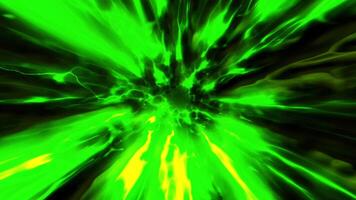 Bright glowing tunnel with plasma pattern. Motion. Rotating tunnel with shimmering neon plasma pattern. Bright glowing spots in rotating plasma tunnel video