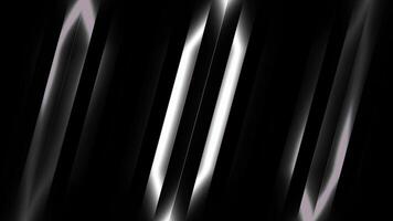 Bright light from the middle. Motion.White background with pink-blue light in the middle where black stripes move in abstraction. video