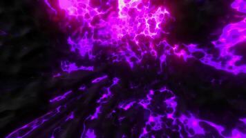 Purple clouds in animation. Motion.A bright sky made in abtraction that rotates deep into. video