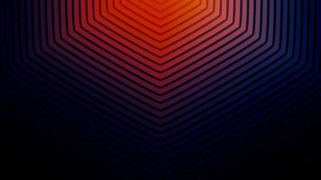 Radial hypnotic spreading signal lines. Motion. Colorful background with endless movement of narrow stripes. video