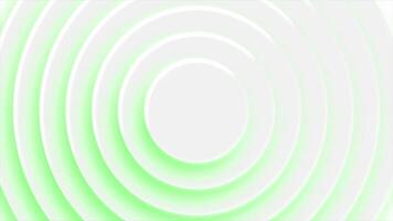 Abstract visualization of the sound equalizer app interface. Motion. Spinning radial rings background. video