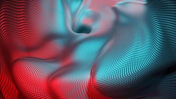 Blue-red blots. Design. Beaming background animation with a moving background like a stream of paint. video