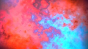 Bright neon background. Motion . Animation where multicolored mixed paint is sprayed all over the footage. video