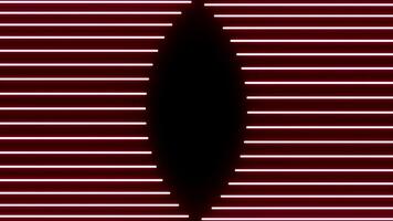 Black background with red lines. Design. Red lasers shining parallel to each other creating a pattern in abstraction. video