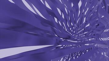 Abstract waving colorful tentacles of an unknown creature. Design. Flexible tentacles looking like rippling ribbons. video