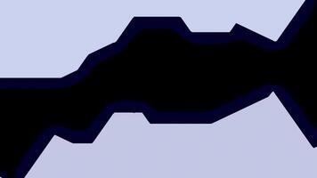 Gray background. Design.Large black figures twitching in different directions in abstraction. video