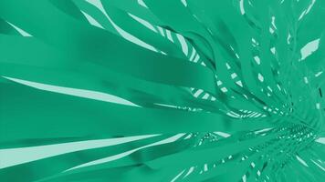 Abstract waving lines or stripes dynamic background. Design. Rippling colored ribbons in the wind. video