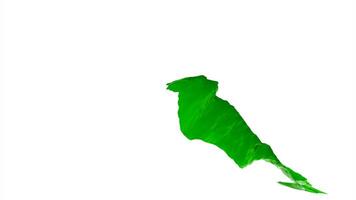 Animation with transitions and fabric line changes. Design. Beautiful transition of shaped tree leaf into fabric line. Developing fabric line is moving on white background video