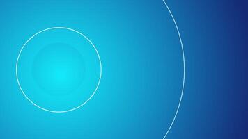 Background with pulsating rings and circles for intro. Motion. Beautiful simple background with circles for insertion or intro. Background for content with circles video