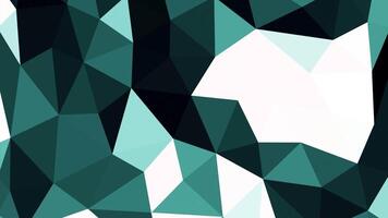 Abstract geometric background with shimmering triangles. Design. Background of shimmering crystal triangles. Beautiful shimmer of 3d triangles on surface video