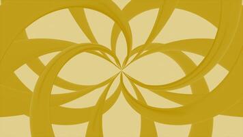 Yellow and purple background. Design.Dense patterns in animation rotating in different directions. video