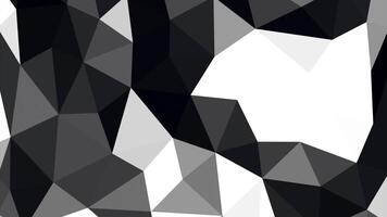 Gray background. Design.Bright illuminated puzzles from mosaics shimmering with different shades of gray in animation. video