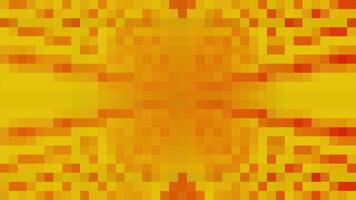 Flickering ray distortion with pixels. Motion. Bright background with flickering sharp flashes and rays. Background with flashing distortions of colors and light video