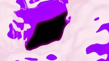 Abstract liquid melted lava in motion. Design. Colorful flowing liquid texture, vortex with slowly moving liquid. video