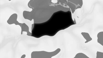 Moving abstract liquid with wavy ripples. Design. Flow of rotating 3d liquid. Flow of dense liquid moves in waves and ripples video