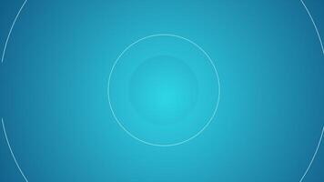 Simple animation with moving circles and changing backdrop. Motion. Simple background with pulsating rings to insert. Intro or transition with minimalistic circles video