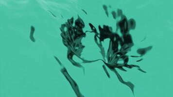 Abstract water swirl background. Design. Ripples in colorful water around vortex. video