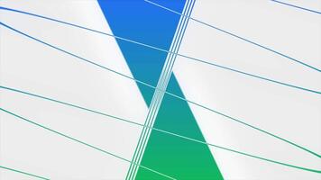 Animation line with triangular layers. Motion. Animated intro with transitions for content. Beautiful animation for insertion and transition with triangles and lines video