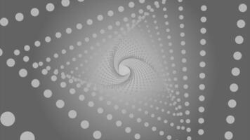 Abstract horizontal colorful rays bending all over the screen. Motion. Optical illusion of moving stripes. video