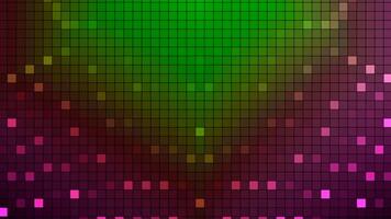 Pixel animation pattern with distortions. Motion. Electronic image made of squares or pixels with distortions. Moving pattern of computer squares or pixels video