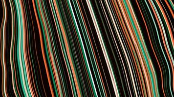 Moving colorful fabric of parallel lines. Motion. Abstract wavy motion of striped canvas. video