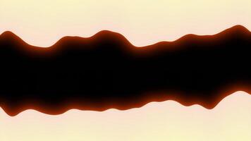 Blue and red background. Design.A bright blob in the animation that glitters and narrows . video