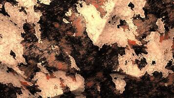 Abstract sheet of paper looking old and dirty. Motion. Dark stains on crumpled paper sheet waving slowly. video