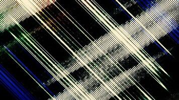Animated background with moving stripes with light effect. Motion. Lines move and flicker like light rays. Abstract light rays in animated background video