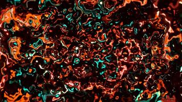 Bright neon glitter in animation. Motion . Red and blue background with a glow that shimmers and glows. video