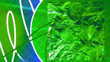 Colorful animation with moving curves and geometric shapes. Motion. Stylish animation with curved lines and emerging circle with rotating square. Animation to insert into presentations or videos