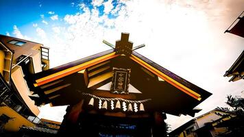 Toyose Shrine, Yaguchi Shrine, Ota Ward, Tokyo, Japan It was founded in 1358 as a shrine to enshrine the murdered military commander Nitta Yoshioki and his retainers who were also killed in battle. photo