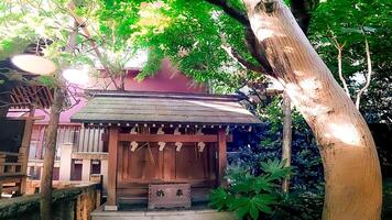 Small shrine, Tsukuda, in the precincts of Sumiyoshi Shrine photo
