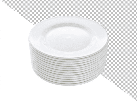 plato apilar aislado psd