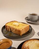 Typical Indonesian steamed bread and toast with various fillings photo