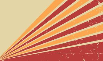 Retro style background. The drawing is made in the form of lines, banners, vintage-style wallpaper with stripes vector
