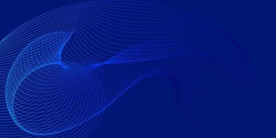Abstract mesh 3d figure with smooth shapes and blue gradient. Modern illustration for backgrounds, website design, wallpapers.Technology,minimalism. vector