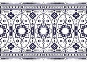 geometric and mandalas ethnic fabric seamless pattern design for cloth carpet batik wallpaper background wrapping etc. vector