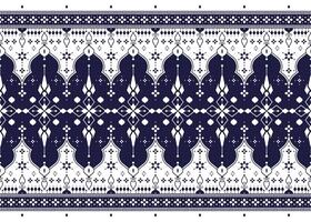 geometric ethnic fabric seamless pattern design for cloth carpet batik wallpaper background wrapping etc. vector