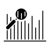 Data analysis line icon. Monitor, graph, data, analysis, statistics, analytics, research, report, trends, information, metrics, performance, chart, visualization, business, finance, market analysis vector