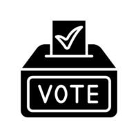 Vote confirmation line icon. Ballot, checkmark, vote, approval, election, verification, confirmation, polling, participation, democracy, voter, ballot box, secure vote, voting process, election day vector