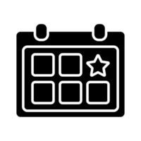 Event calendar line icon. Calendar, date, event, schedule, planner, day, appointment, organization, reminder, time management, agenda, special occasion, mark, plan, important date, timeline vector