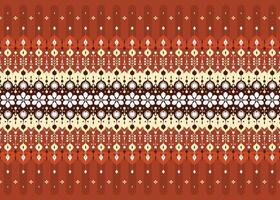 geometric ethnic fabric seamless pattern, design for cloth, carpet, batik, wallpaper, wrapping etc. vector