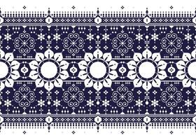 geometric and mandalas ethnic fabric seamless pattern, design for cloth, carpet, batik, wallpaper, wrapping etc. vector