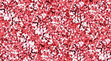 Glitter background with pink circles and shiny sparkles. Pink glitter texture. Raspberry particles color. Celebratory background. vector