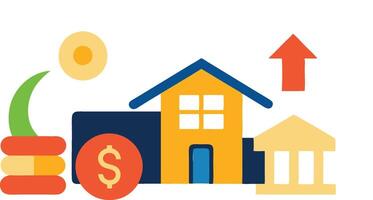Rent Flat, For UI UX Designers vector