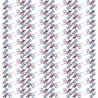 background with repeating pattern of floral motifs vector