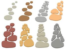 Stone Path Texture Background Illustration vector