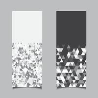 Template card and banner design for decorate vector