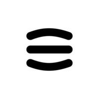 Menu icon. Burger menu. vector