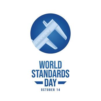 World Standards Day design template good for celebration usage. World Standards Day design. flat design. eps 10. vector